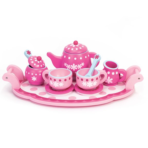 Sophia's 10 pc. Wooden Tea Party for Two Set