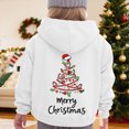 thumbnail image 2 of Staki Baby Girl Clothes Long Sleeve Toddler Girls Clothes and Girls Fall Hoodie Girl Hoodies(White,5-6 Years), 2 of 7