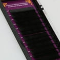 thumbnail image 4 of 12 filas de pestañas artificiales individuales pestañas individuales extensiones semipermanentes en forma de C 10mm Yuyangstore Pestañas postizas individuales, 4 of 7