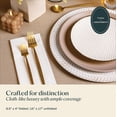 thumbnail image 4 of Toallas desechables para invitados con tacto de lino, paquete de 200 servilletas, 4 of 8