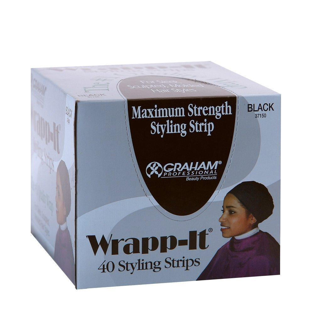 Wrappit Styling Strips for Natural Hair Wrap and Molded Styles by