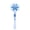 Sky-blue, variant on Snowflake Princess Light Up Glow Wand with Sound Effects – LED Magic Fairy Wand for Cosplay, Party Favor, Festival Accessories, Flashing Musical Handheld Wand, Touch Activated Light Toy Prop