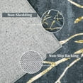 thumbnail image 5 of EastVita Area Rugs Carpets Washable Area Rug Modern Geometric Living Room Rug Non-Slip Stain Resistant Contemporary Patchwork Accent Rug Indoor Floor Carpet Gray tone 5*7ft, 5 of 7