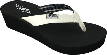 flojos wedge flip flops