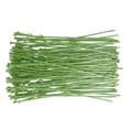 thumbnail image 3 of 100Pcs Simulation Flower Stem Artificial Flower Head Handmade Artificial Green Flower Stem DIY Floral Material for Wedding Home Party Decoration, 3 of 8