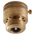 thumbnail image 1 of Ldr 509-7506 3/4" Hose Thread Vacuum Breaker - Brass, 1 of 3