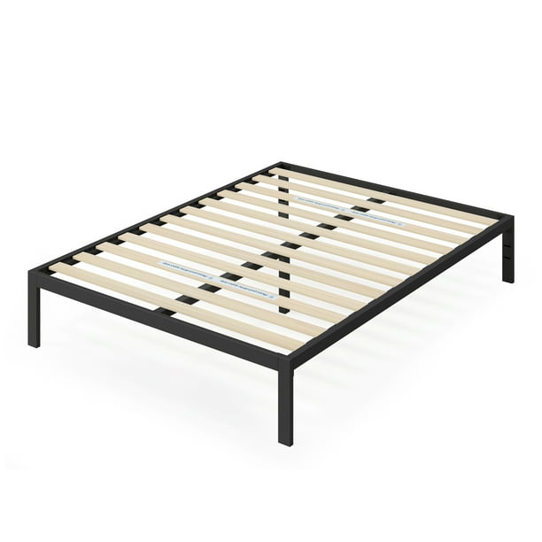 Zinus Mia 14” Black Metal Platform Bed Frame, Full