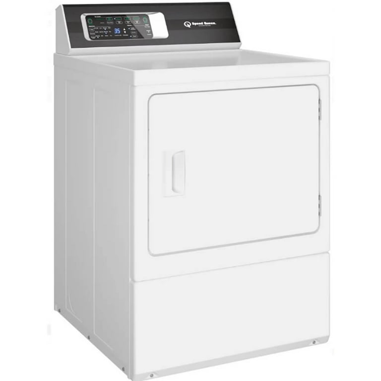 DR7004WE Speed Queen DR7 Sanitizing Electric Dryer with Pet Plus Steam Over-dry Protection Technology Energy Star