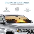 thumbnail image 2 of Bingfone Welcome Merry Christmas In 2025 Car Windshield Sunshade,Sun Foldable Sun Shield Sun Visor for Car - Medium, 2 of 8