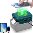 thumbnail image 1 of Carga Inalámbrica Inalámbrica para Teléfonos Celulares, Compatible con Batería de Litio Makita 18V, Adaptador USB Charger para Samsung para Android para iPhone, 1 of 8