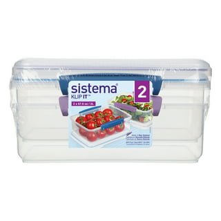 Sistema To Go Collection 1.18 oz. Salad Dressing Containers, Pink