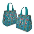 thumbnail image 2 of Dogs with Pioneer Flower Insulated Lunch Bag for Women & Adults,Large Portable Soft Cooler Lunch Bag,Thermal Food Storage Tote with Pearl Cotton,8.66L,8.75x5.75x9.5 Inch, 2 of 6