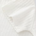 thumbnail image 6 of Zwiiyzr 1-16M Infant Baby Clothes Boys Girls Shorts Romper Short Sleeve Child Summer Thin Newborn Cotton Button Round Neck Short Rompers White, 6 of 7