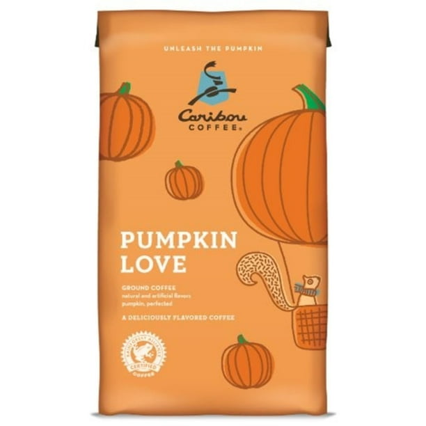 Caribou Coffee Pumpkin Love Medium Roast Ground Coffee, 11oz Bag