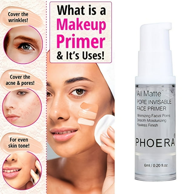 Revitalizing Hydration Boost Primer - Long-Lasting, Smoothing, Moisturizing, Oil-Free, Matte Finish, Non-Greasy, Lightweight, Easy to Apply, Perfect for All Skin Types