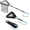 44" Full - Floating Net (Telescopic Pole), variant on Calamus Triangle Fishing Net, Foldable, Lightweight & Strong Landing Net with Non-Slip Elastomer Handle, Built-in Elastic Lanyard and Belt Clip, Fishing Gear - Gift for Men