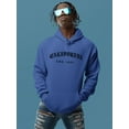 thumbnail image 2 of Gothic California 1992 Banner Hoodie Men -Image by Shutterstock, Male XX-Large, 2 of 4