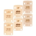 thumbnail image 4 of Wood Guitar Neck Shims for Quick Repairs Beige Color Safe Durable Material 6pcs Accessories, 4 of 9