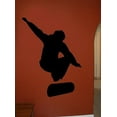 thumbnail image 2 of Wallhogs Skateboard Silhouette VII Cutout Wall Decal, 2 of 2