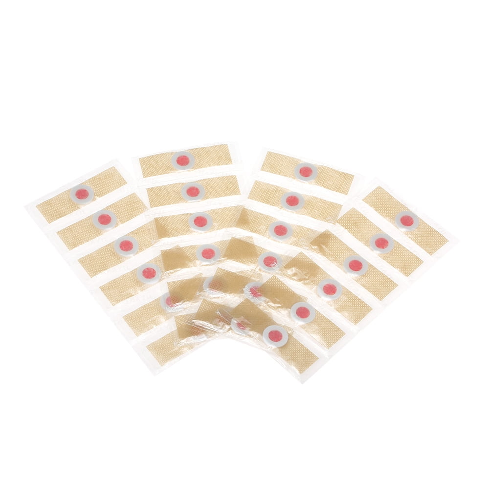 24PCS Corn Remover Wart Remover Foot Corn Remover Pads Corn & Callus Remover Cushions Corn Plaster with Hole Corn for Foot Care