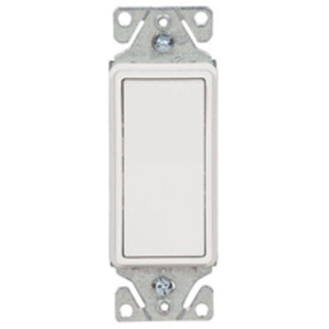 Cooper Wiring Devices 393765300 7503W-SP Decor 3 Way Switch, White