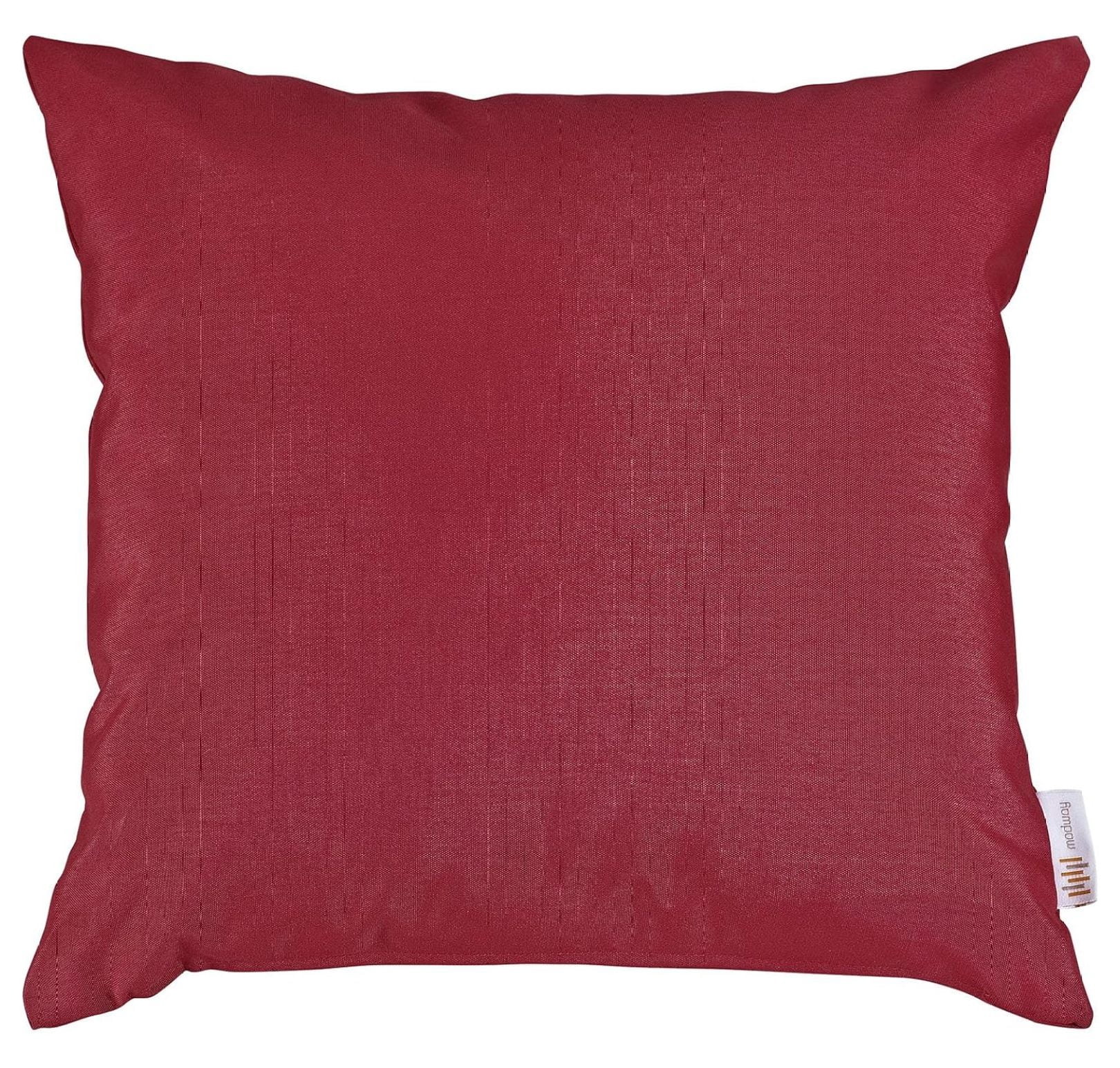 EEI-2001-RED Convene Two Piece Patio Pillow Set Outdoor Furniture, Red unspecified