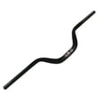 thumbnail image 4 of Mountain Bike Riser Handlebar, Integrated Replacement High Strength Riser Handlebar  For Cycling Black, 4 of 8