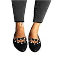 thumbnail image 4 of Zapatos casuales cómodos de perlas ahuecadas con punta en pico para mujer, zapatos individuales de tacón bajo cómodos y sólidos Wmkox8yii FOPL1692, 4 of 7