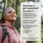 Microbiome Labs Mega IgG2000 Gut Health Powder for Women, Men & Kids 2+ IgG Immunoglobulin Supplement for Digestive Health Support - Dairy-Free Bovine Colostrum Supplement Alternative (2.1 Ounces)