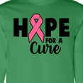 thumbnail image 4 of Inktastic Breast Cancer Hope for a Cure Long Sleeve T-Shirt, 4 of 5