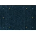 thumbnail image 1 of Ahgly Company Machine Washable Indoor Rectangle Abstract Turquoise Blue Contemporary Area Rugs, 2' x 5', 1 of 4