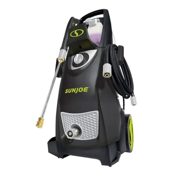 Open Box Sun Joe Electric Pressure Washer, Portable Power Washer with Wheels