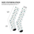 thumbnail image 4 of Rateoe Cartoon House Car Compression Socks for Women and Men 20-30mmHg-Circulation Support Socks Knee High Nurse Pregnant Running Medical and Travel Athletic, 4 of 7