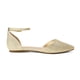 thumbnail image 2 of Zapatos DREAM PAIRS Flats Casuales para Mujer con Punta en Punta Dorados Talla 8.5, 2 of 5