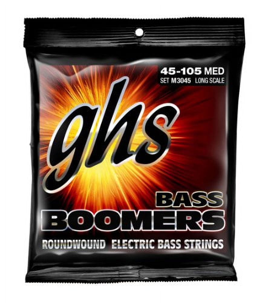 H3045 Heavy Boomers Long Scale Electric Bass 4 String Set (50-115)