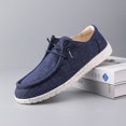 thumbnail image 4 of Men's Canvas Slip-On Loafers Breathable Lightweight Casual Shoes Comfortable, 4 of 4