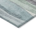 thumbnail image 3 of Addison Rugs Chantille Indoor/Outdoor Transitional Waves Teal Machine Washable Rectangle Rug, 10' x 14', 3 of 8
