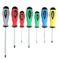 thumbnail image 1 of PENGGONG CR-V Steel Professional Screwdriver Set 7-Piece Philips and Slotted Screw Driver Kit Home Repair Tools with PH2/1/0 Head and SL6/5/3 Head for HVAC Automotive Repair Home Use, 1 of 8