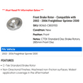 thumbnail image 2 of Front Brake Rotor - Compatible with 2002 - 2006 Freightliner Sprinter 2500 - Centric, 2 of 2