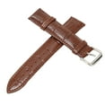 thumbnail image 2 of Correa de reloj de cuero de PU, hebilla marrón, hebilla de reloj, accesorio de reloj, artesanía excepcional, 2 of 12