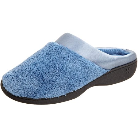 isotoner signature microterry pillowstep slipper