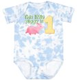 thumbnail image 3 of Inktastic This Little Piggy is 1 Boys or Girls Baby Bodysuit, 3 of 5