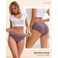 thumbnail image 3 of INNERSY Women’s High Waisted Lace Briefs Soft Cotton Underwear 5 Pack(3XL,Bright), 3 of 6