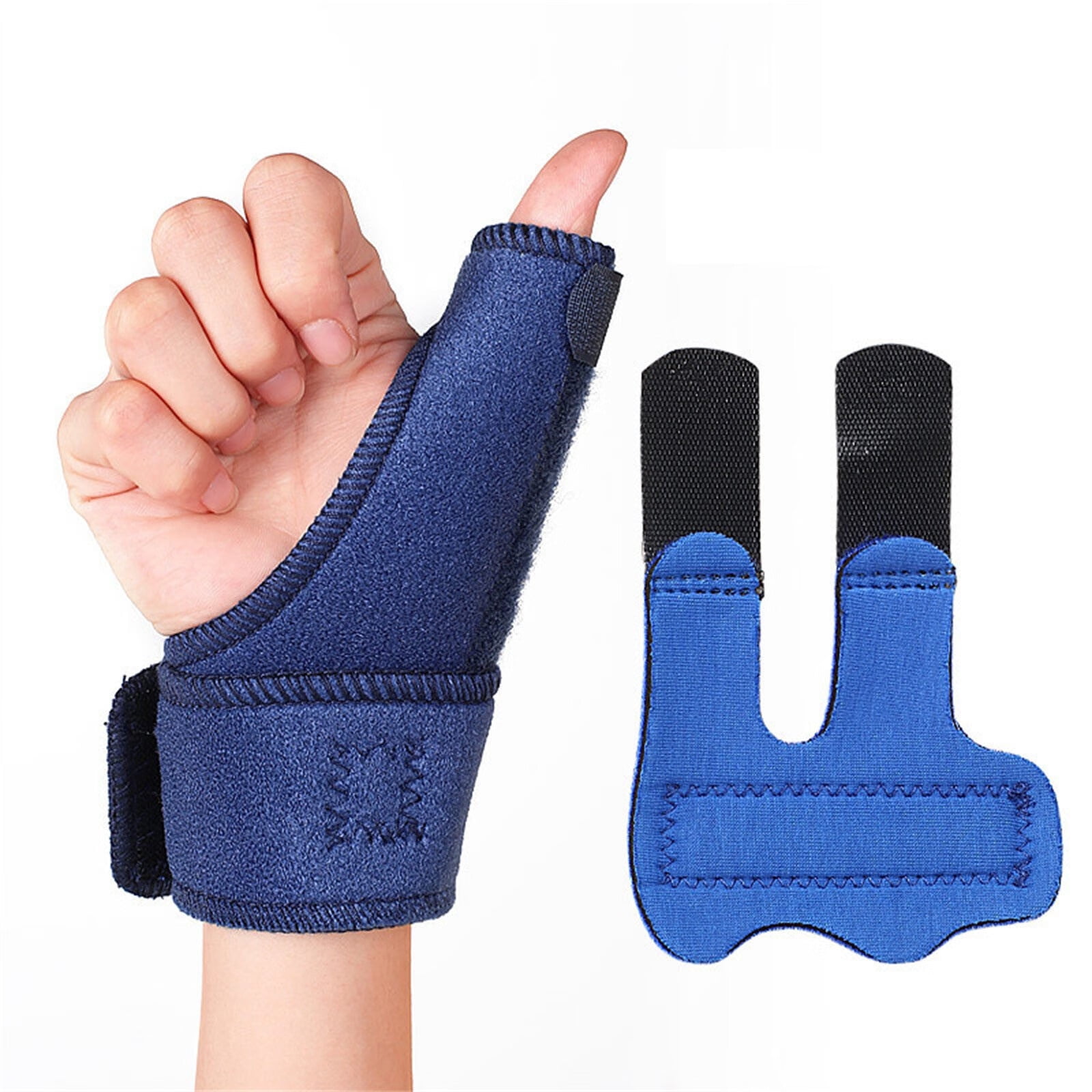 Sehao Foot Masks Finger Brace for Right Hand Index Middle Ring Pinky Trigger Finger Splints for