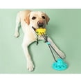 thumbnail image 2 of Juguete masticable para perros con ventosa, juguete interactivo para perros con pelota, juguete molar para perros, limpieza de dientes (azul), 2 of 5