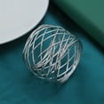 thumbnail image 4 of Mdesiwst Napkin Holders Napkin Rings Hollow Out Design Mesh Mouth Elegant Practical Table Restaurant Napkin Rings for Dinner Party Decoration, 4 of 7