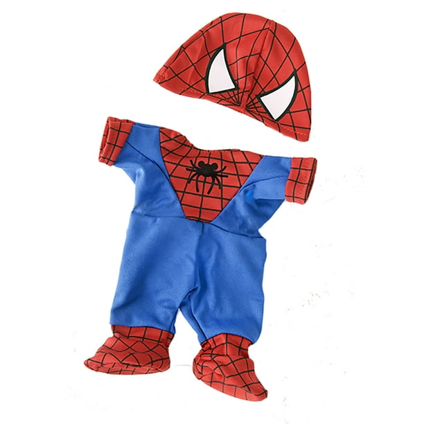 Spidey Teddy Spider SuperHero Outfit Teddy Bear Clothes Fits Most 14