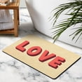 thumbnail image 4 of Transform Your Bathroom with Super Absorbent Quick-Drying Bath Mat, 20x32 inch – Non-Slip Rubber Bottom – Easy to Clean, Versatile as Kitchen Doormat and Living Room Mat, 4 of 5