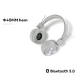 thumbnail image 3 of Injueey Auriculares sobre la oreja Auriculares Bluedio compatibles con Bluetooth Bass Audio portátil Música deportiva para soporte de Cables de audio/vídeo Marrón, 3 of 6