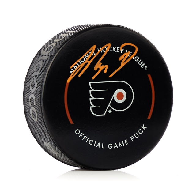 Jamie Drysdale Signed Philadelphia Hockey Official Game Puck